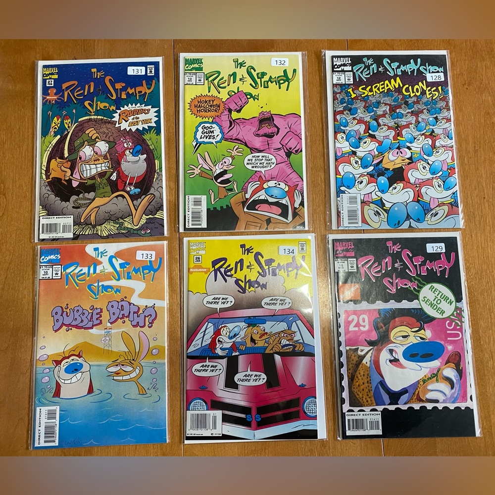 Ren & Stimpy - comic book lot